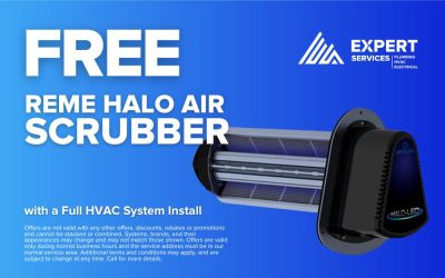 Free Reme Halo Air Scrubber with HVAC System Install