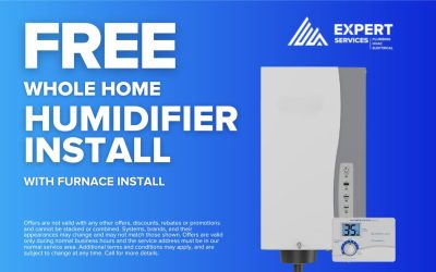 Free Whole-Home Humidifier with Furnace Install